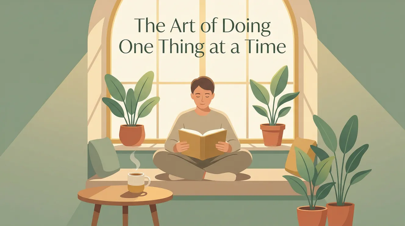 The Art of Doing One Thing at a Time