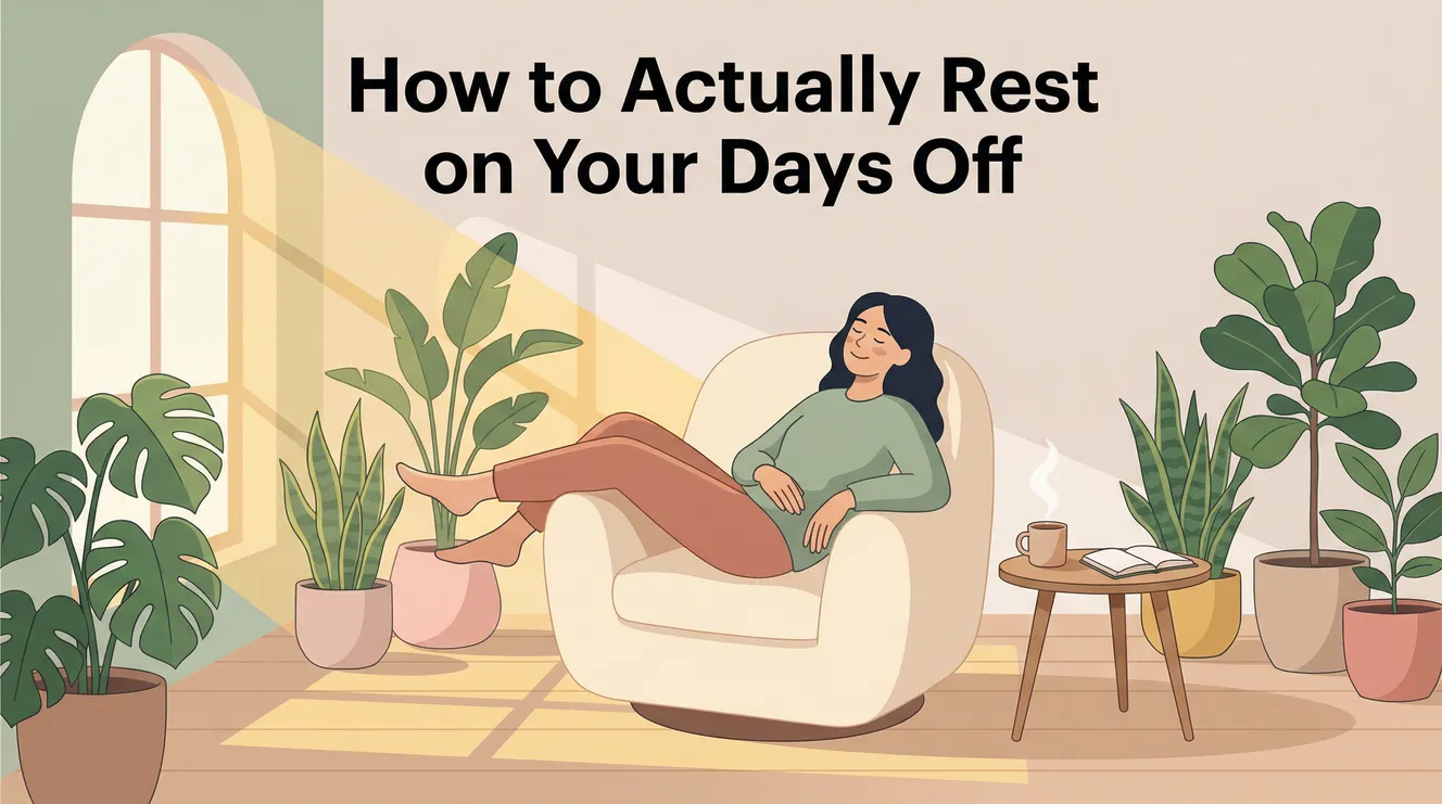 How to Actually Rest on Your Days Off