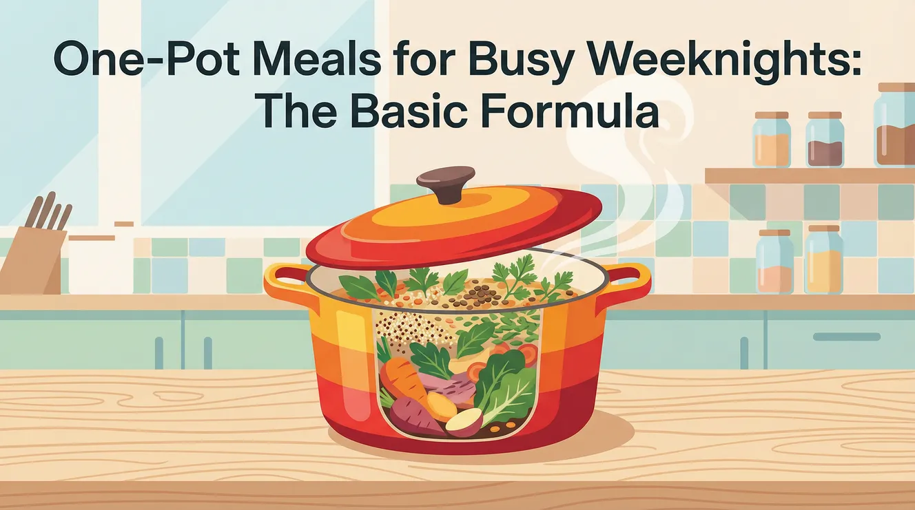 One-Pot Meals for Busy Weeknights: The Basic Formula